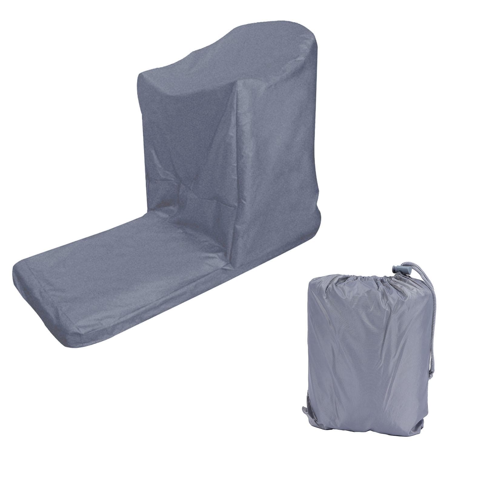 Treadmill Cover Outdoor Waterproof Dustproof LShaped Running Machine Protector Gray 206x94x170cm