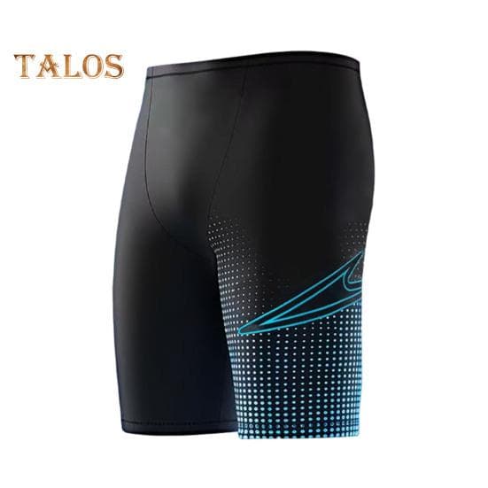 Men Swimming Trunks Beach Shorts High Elastic Breathable Waterproof Quick Dry Bathing Suit Anti-UV Snug Fit Swimming Trunks L sky blue