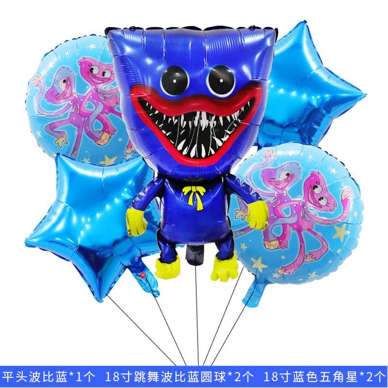New Poppy 'S Play Time Balloon Set Game Play Foil Balloons