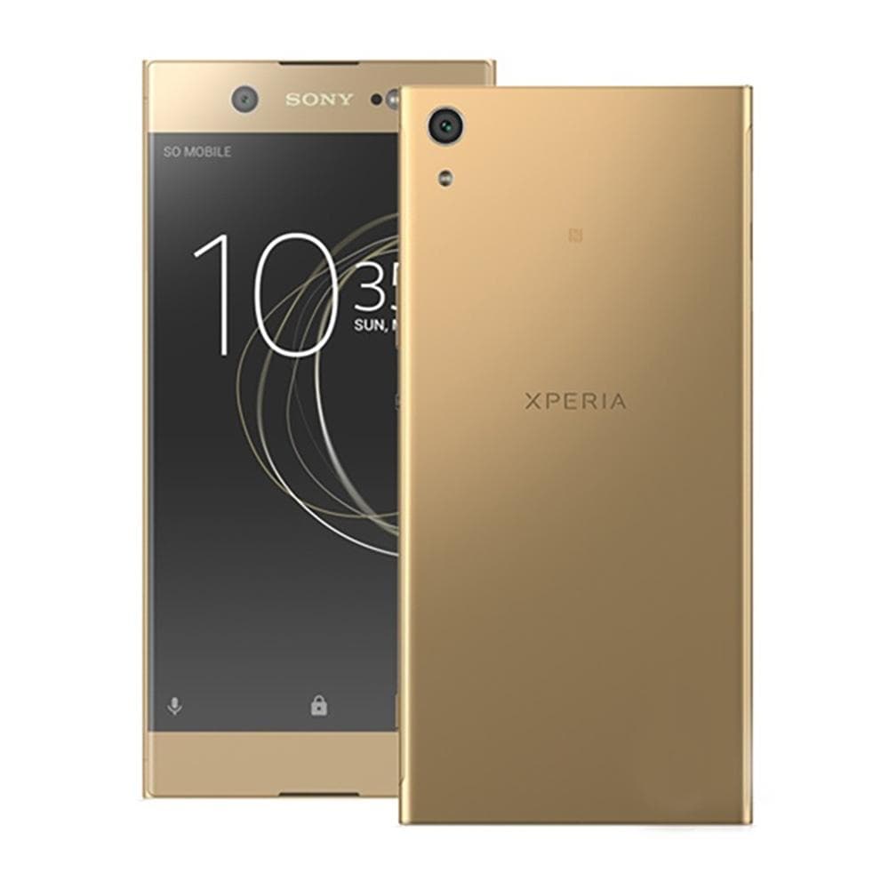 Refurbished Sony Xperia Original Sony Xperia XA1 Ultra G3221 Single SIM / G3212 G3226 Dual SIM 4GB RAM 32GB ROM Mobile Phone G3226 2 SIM Simple Set gold