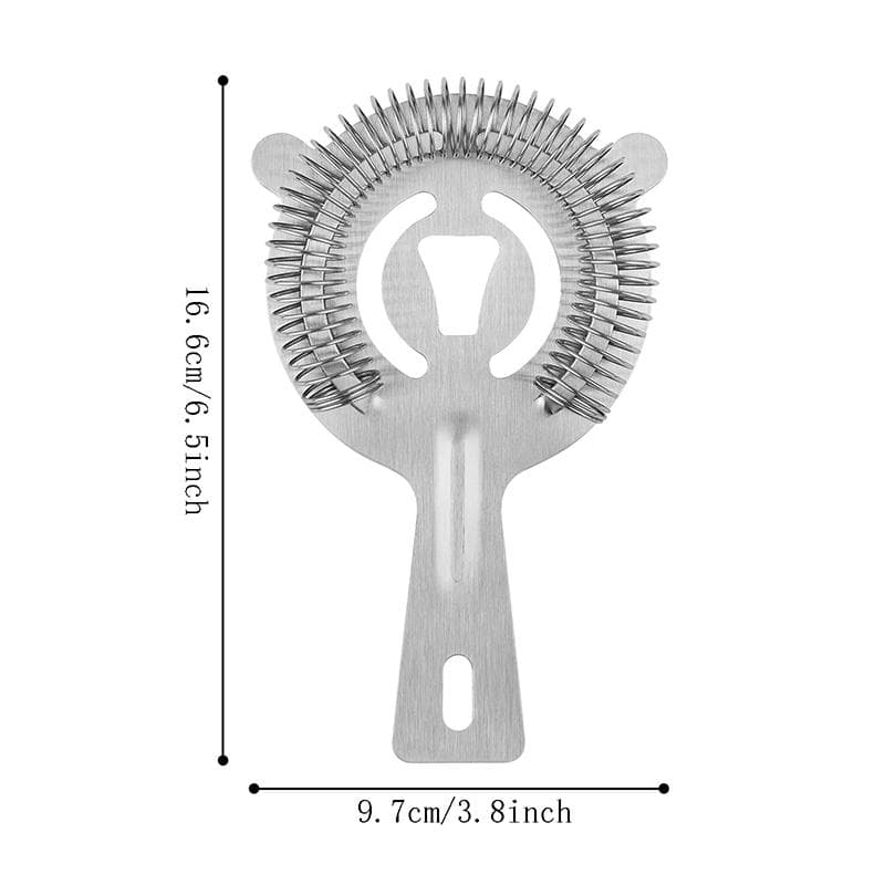 Design Cocktail Shaker Ice Strainer Bar Accessories Stainless Steel Filter Barware Bar Tools
