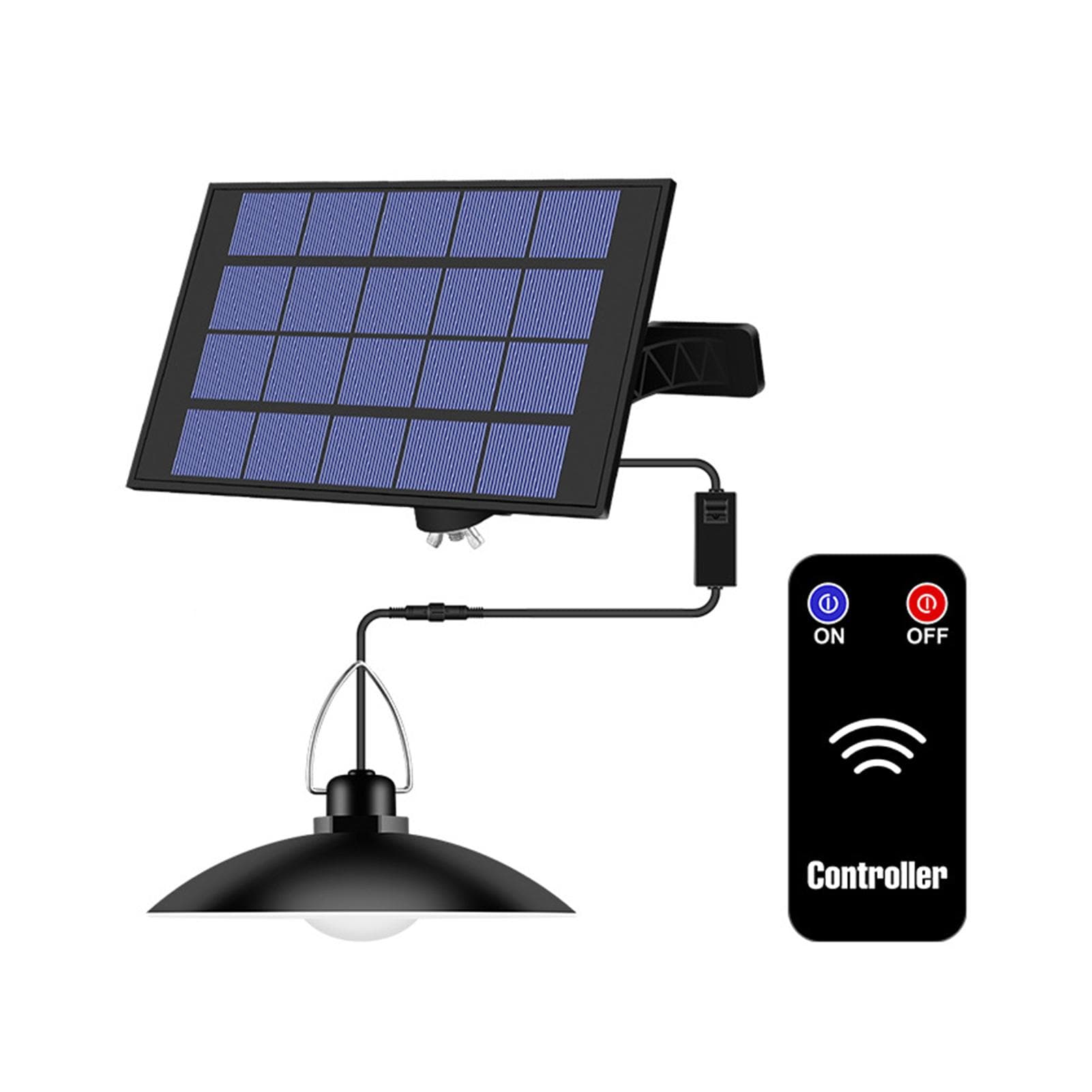 Solar Pendant Light Intelligent Light Control Energy Saving Outdoor Waterproof Home Garden Lighting