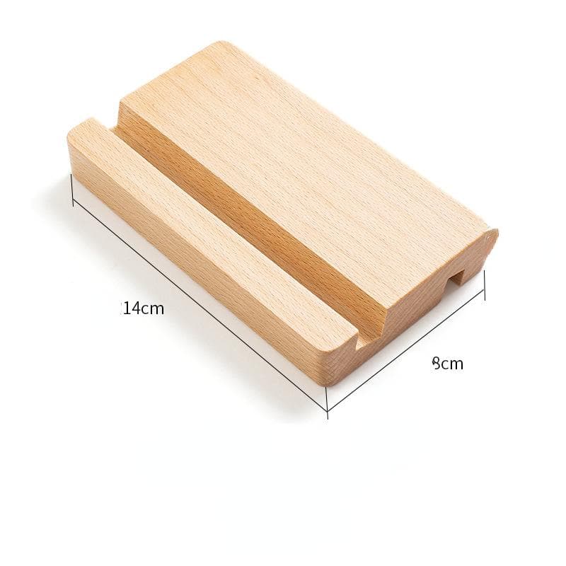 Universal Wooden Phone Holder for Mobile Phone Bracket Tablet Stand Desk Phone Support
