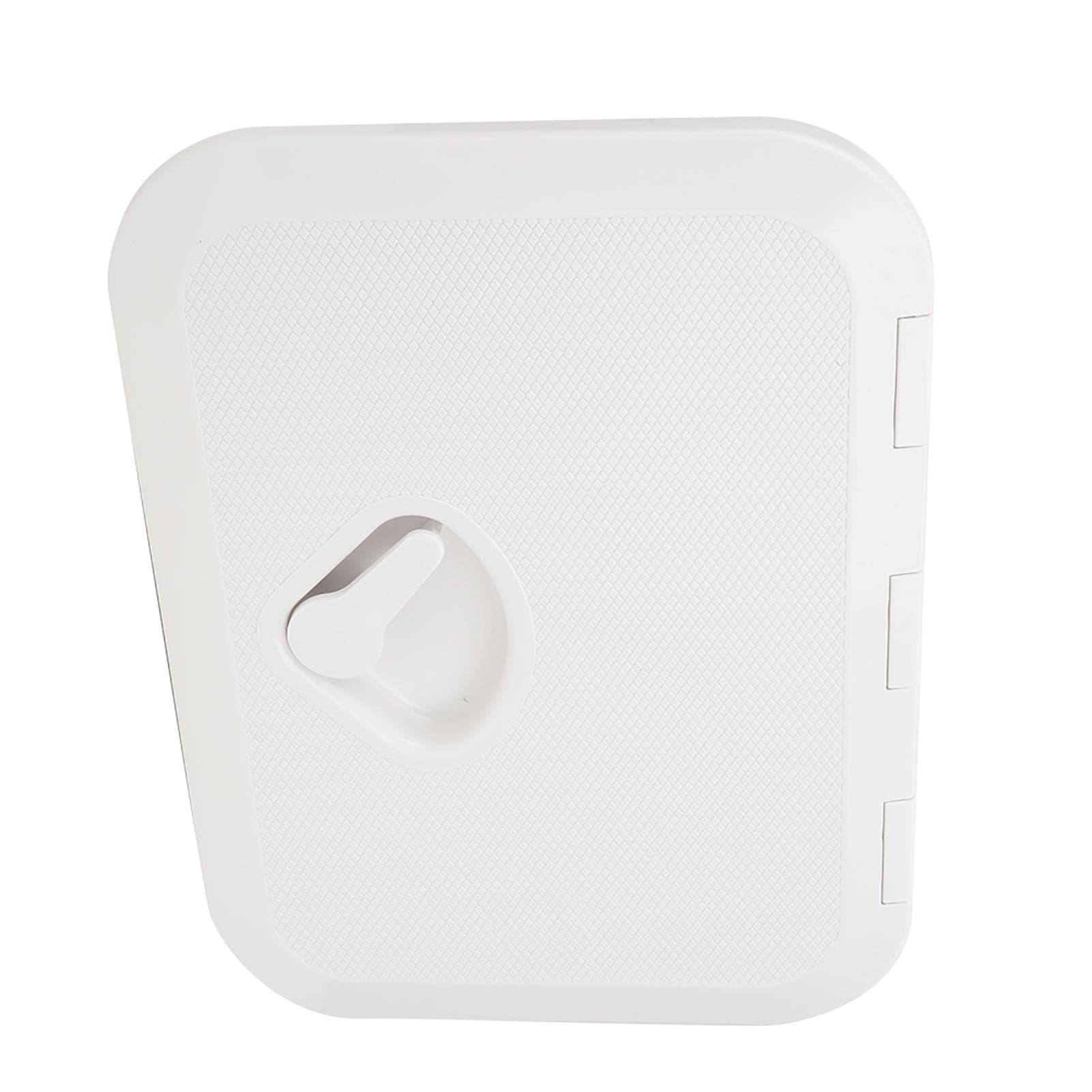 270x375mm ABS Yacht Window Observation Hole Deck Lid Accessory White