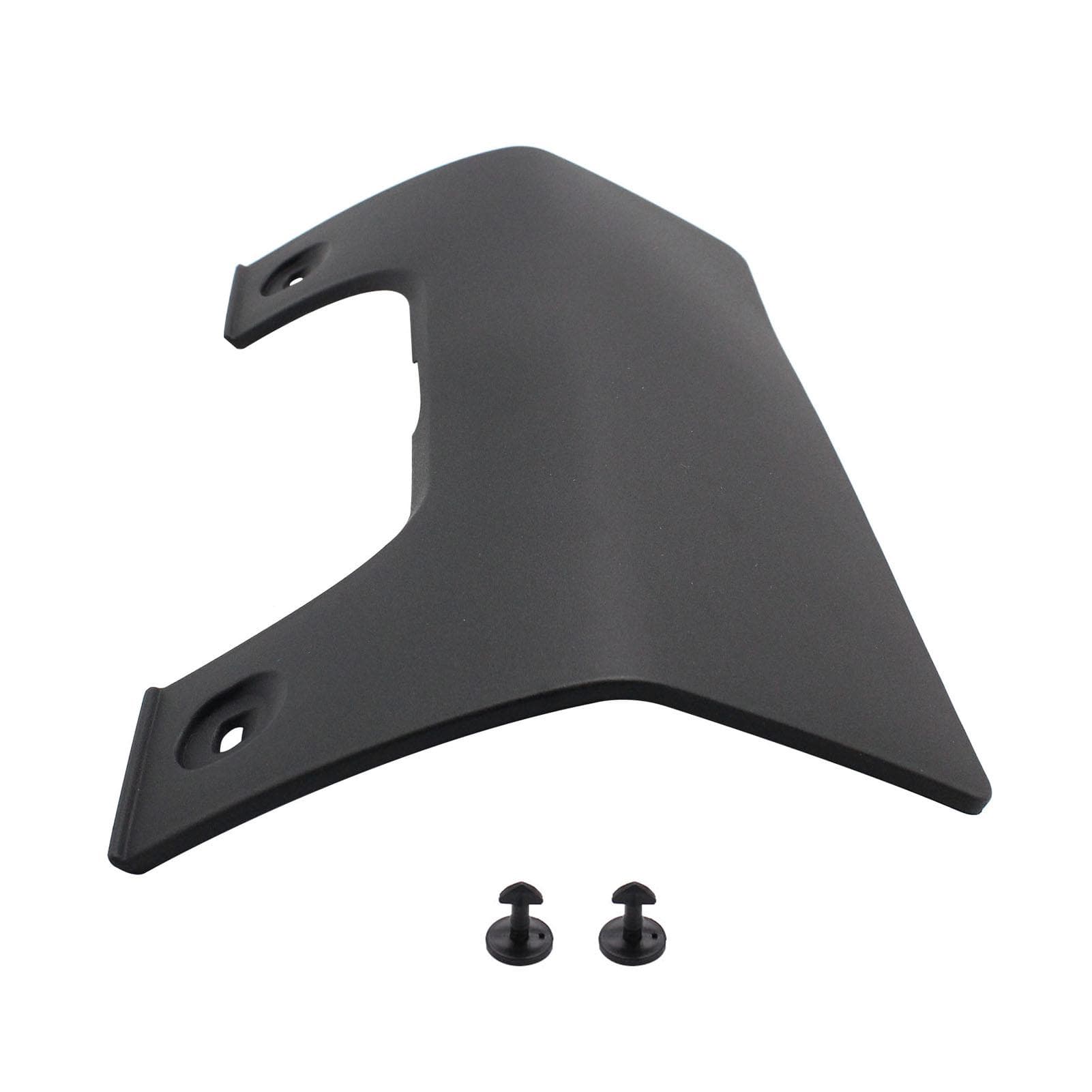 Rear Bumper Towing Cover Trim & Clips Replacement for Land Rover Discovery 3 & 4 black