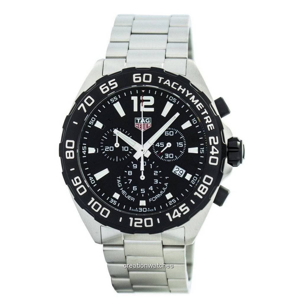 Tag Heuer Formula 1 Chronograph Quartz Tachymeter 200M CAZ1010.BA0842 Men's Watch black