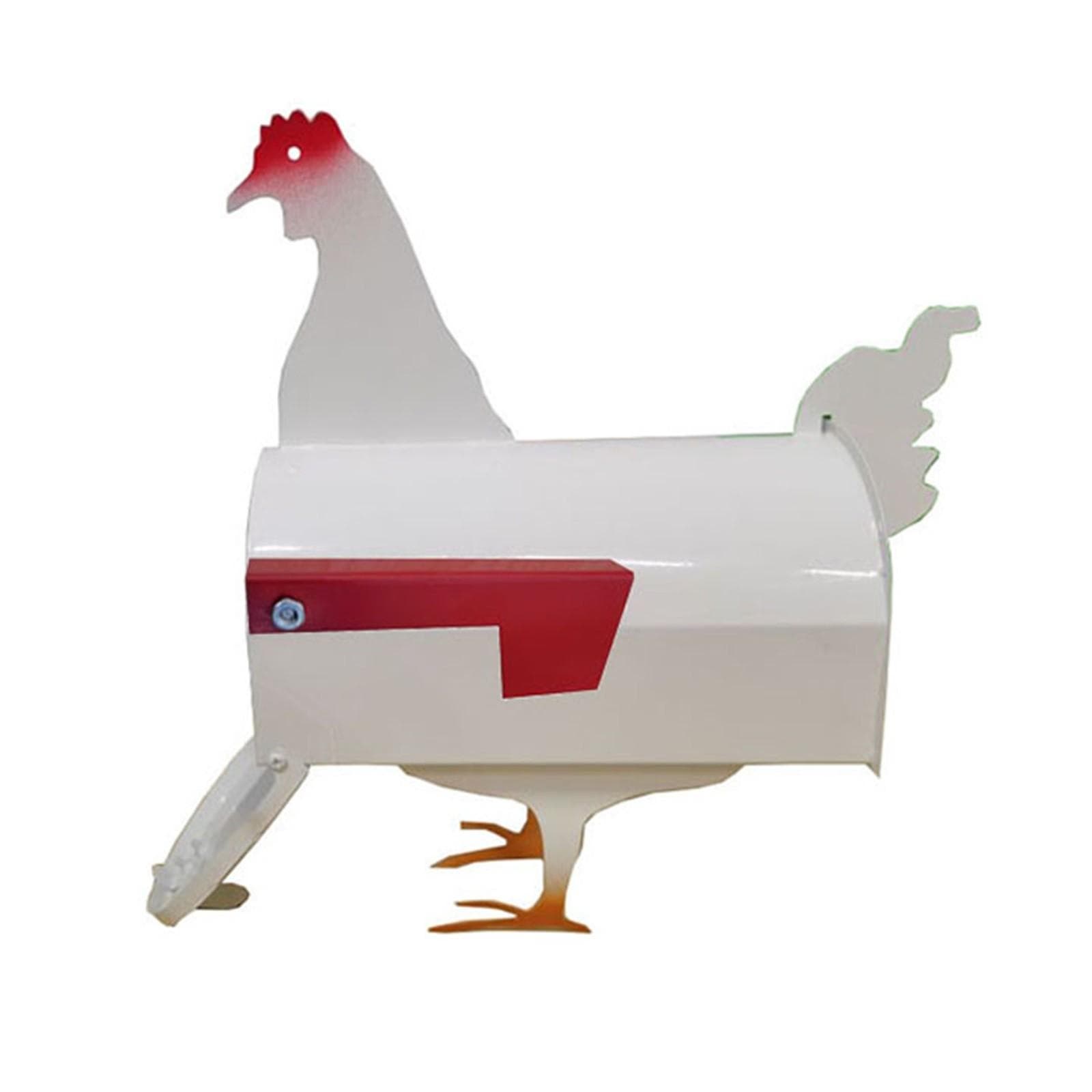 New Unique Horse Cow Chicken Mailbox, Funny Animals Post Box, Handmade Custom Weather-proof Mailbox Sculptures, Creative Personalized Design Mailbox One Size