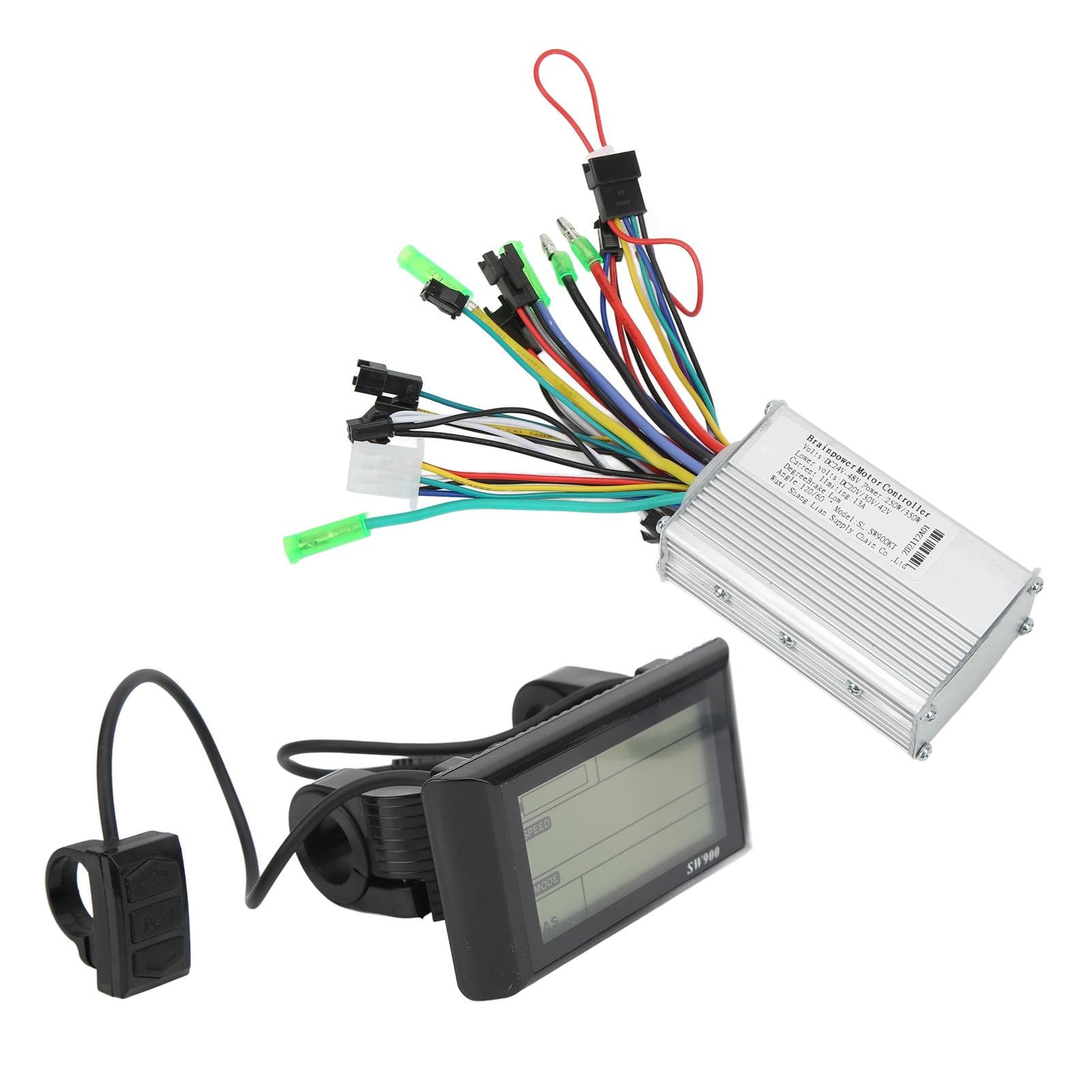 24V?48V 250W350W Electric Cycle Brushless Controller SW900 LCD Display Panel Kit for 22.2mm