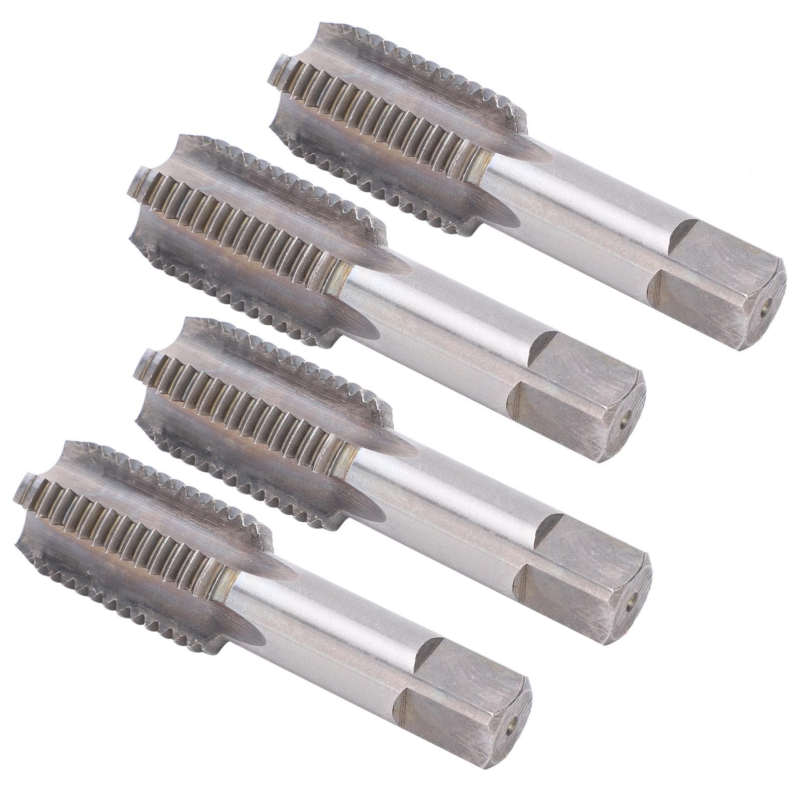 4pcs M30 Hand Screw Tap Alloy Tool Steel High Hardness Straight Flute Tapping Drilling Tools