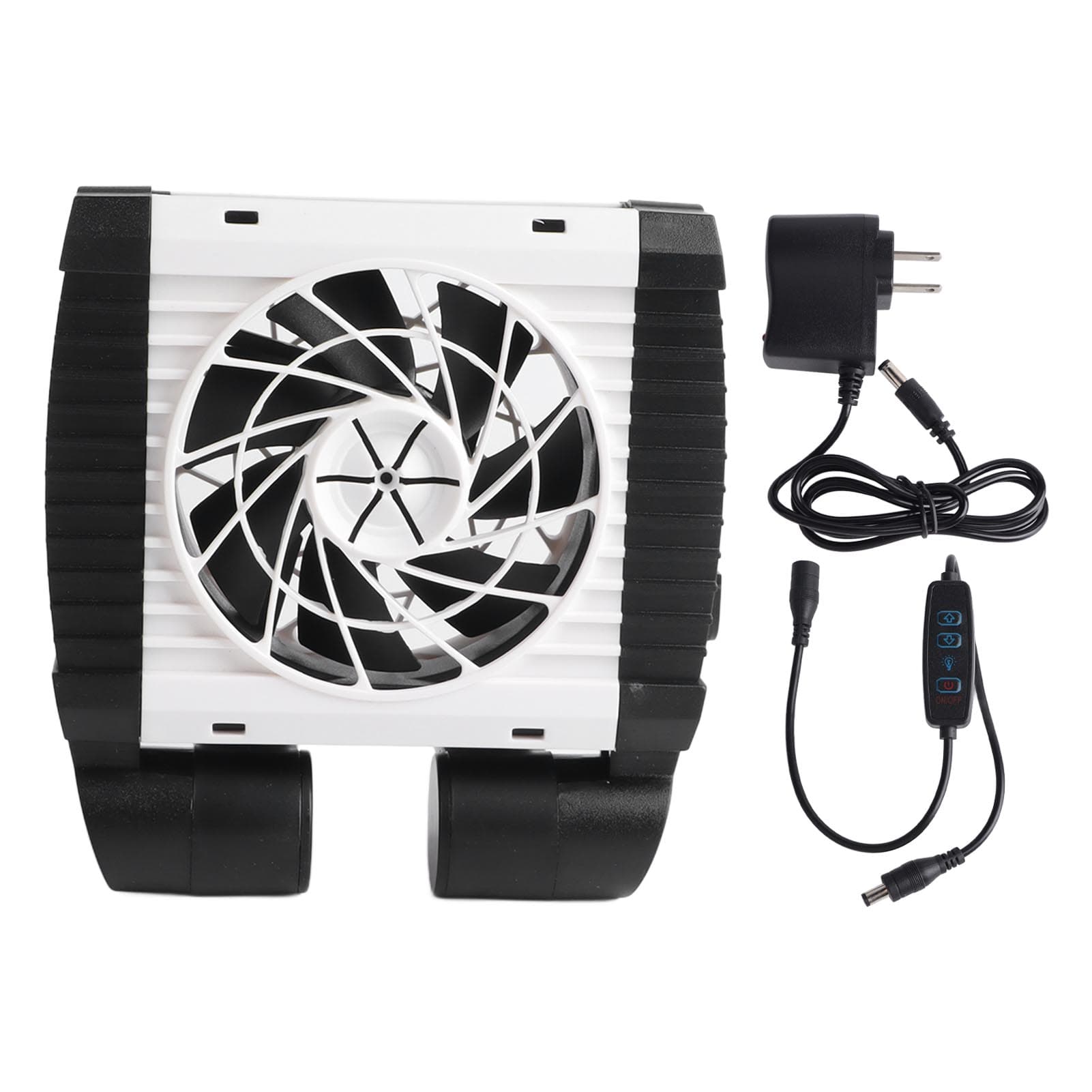Aquarium Fan Mini Heat Dissipation Silent Fish Tank Cooling Fan for Fish Shrimp