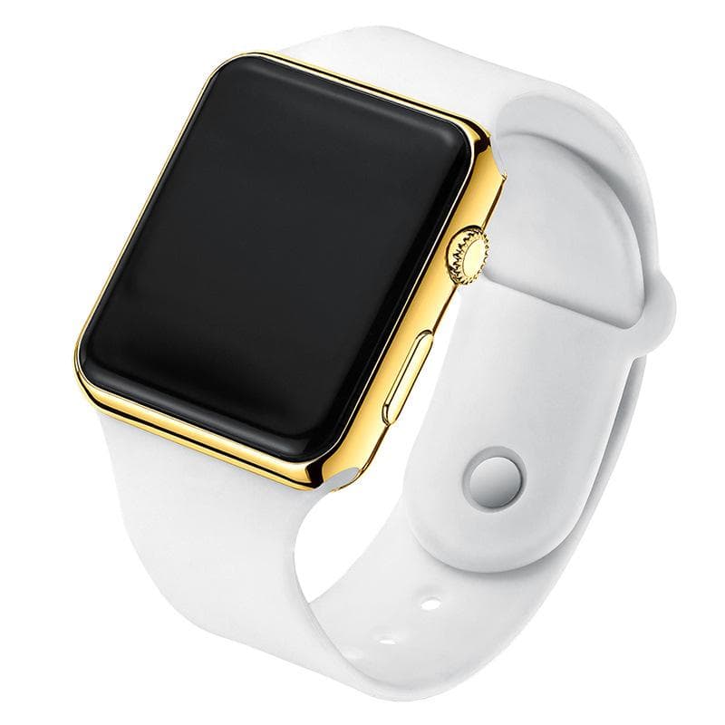 Good Luxury Electronic Clock Couple Watch Simple Men Women Sports Wristwatches Fashion LED Digital Watch Lover Watches 3