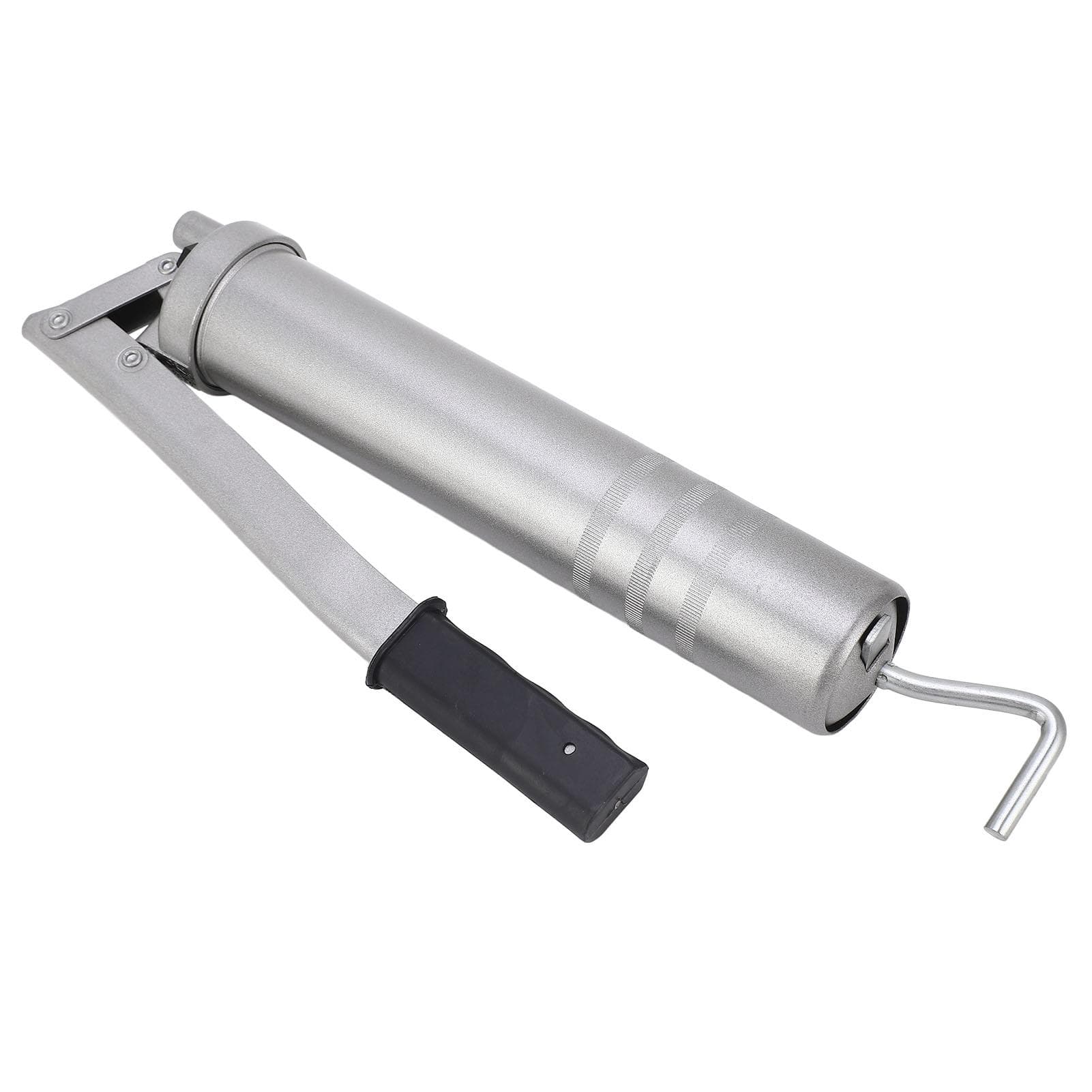 Grease Gun 8000PSI High Pressure 400cc Manual Oiling Greaser 45# Steel for Lubrication