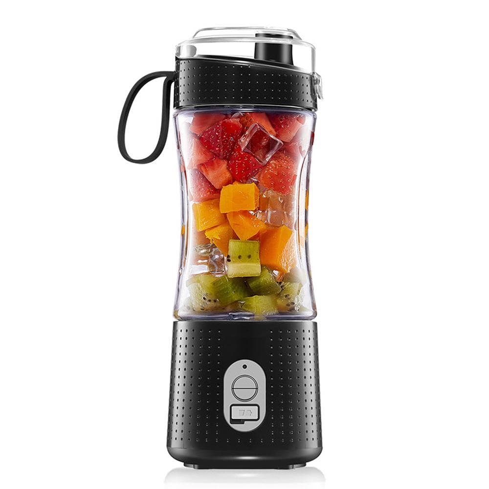 Portable Blender for Shakes and Smoothies Personal Size Single Serve Travel Fruit Juicer Mixer Cup black