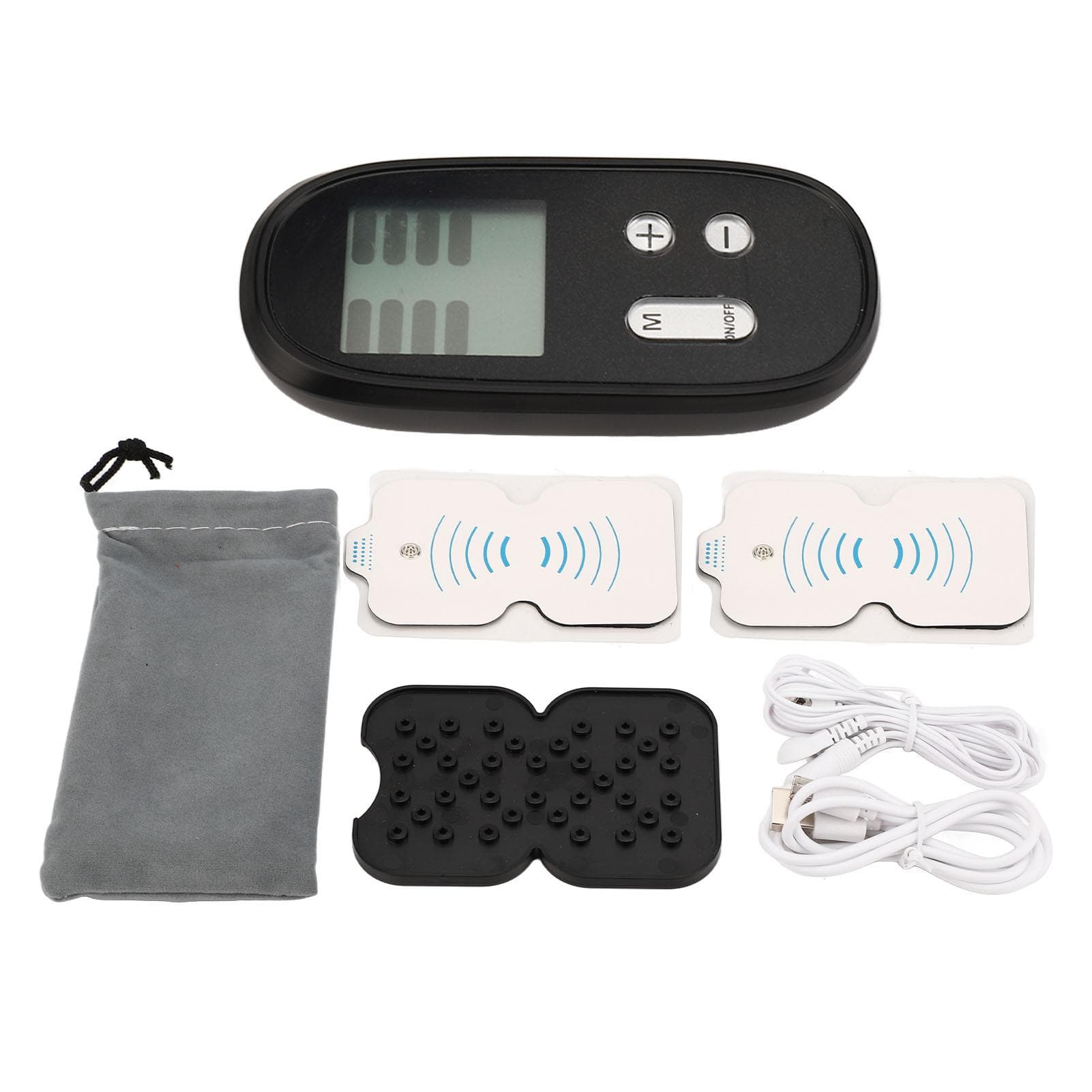 TENS Massager Electric Waist Neck Muscle Relax Machine Portable Meridian Muscle Stimulator