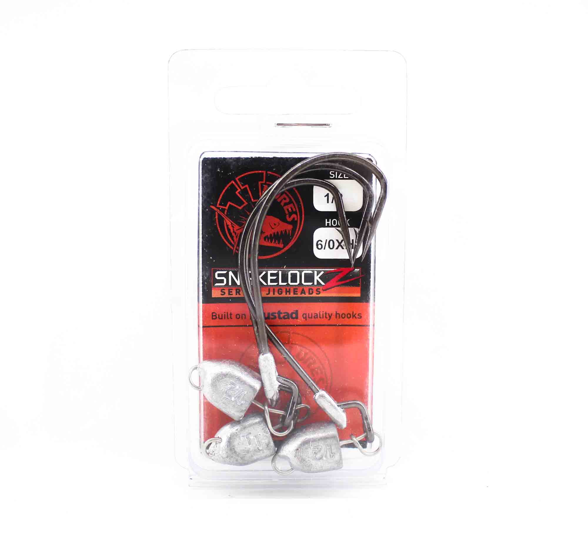 Tackle Tactics TT SnakelockZ Jig Head 1/2 oz 6/0 XH 3/pack (6740)