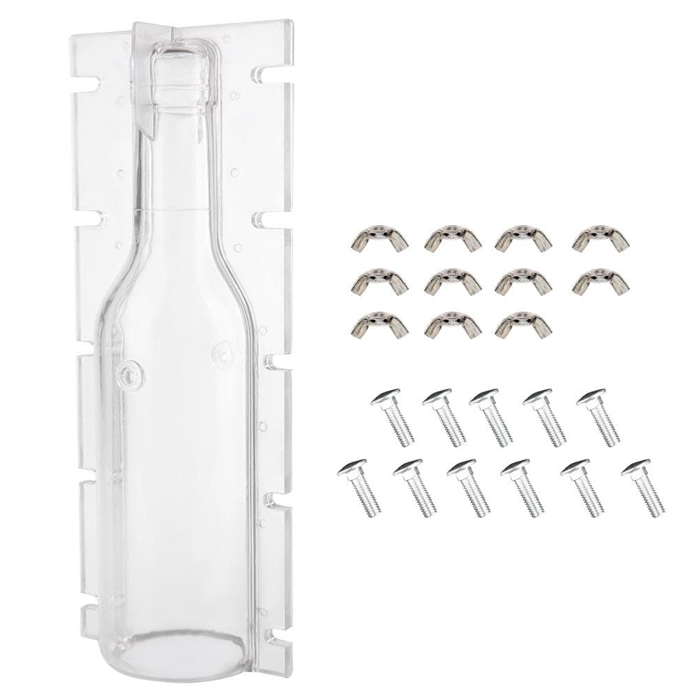 Clear Plastic Candle DIY Mold Tool BottlE Shaped Heat resistant Wedding Candle Mold