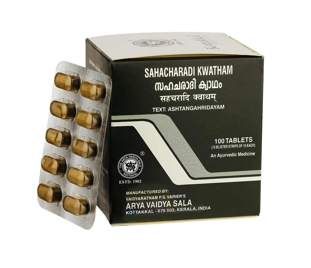 Sahacharadi Kwatham (100 tab), Sahacharadi Kwatham, Kottakkal Ayurveda
