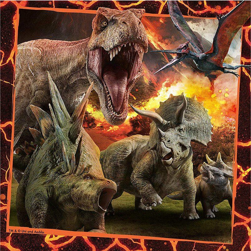 D DIY Diamond Painting Full Round Drill Animal Dinosaur 3D Rhinestone Embroidery Cross Stitch 30x30CM