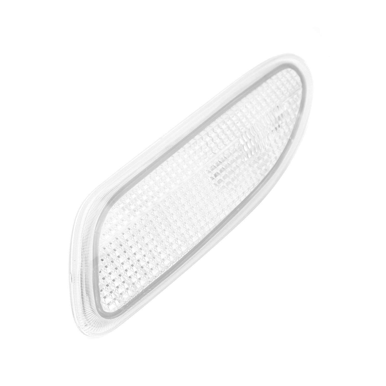 Car Left Side Marker 2038200721 Bumper Turn Signal Lamp Cover for MercedesBenz W203 CClass(White ) white