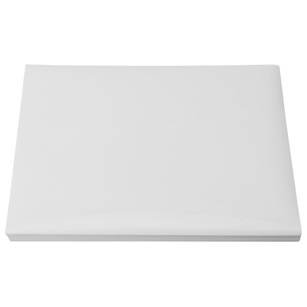 100 Sheets A4 Size Sticker Paper Printable Adhesive Sticker Paper with High Viscosity