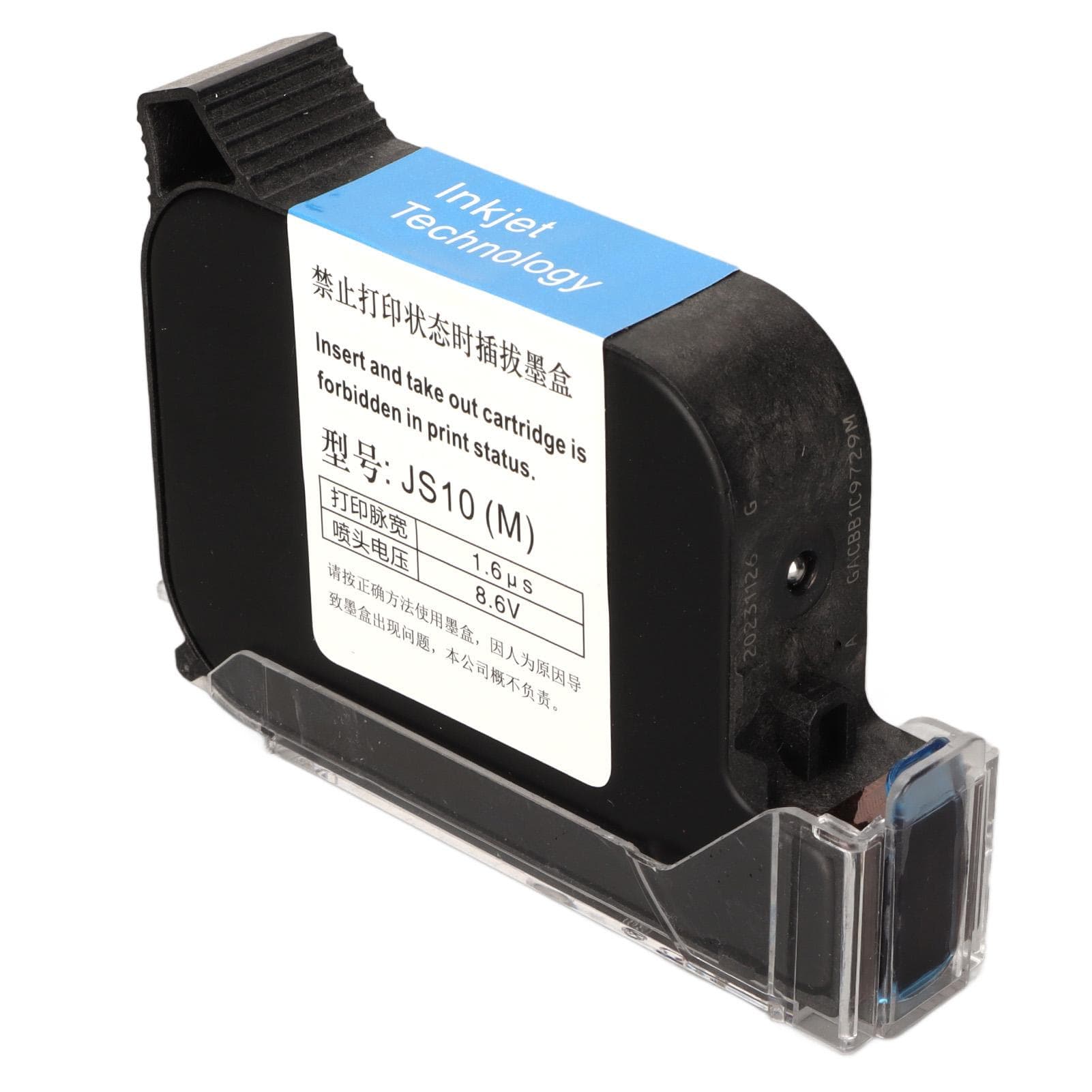 Inkjet Cartridge Quick Dry Original Portable Black Handheld Mobile Printer Ink Cartridge