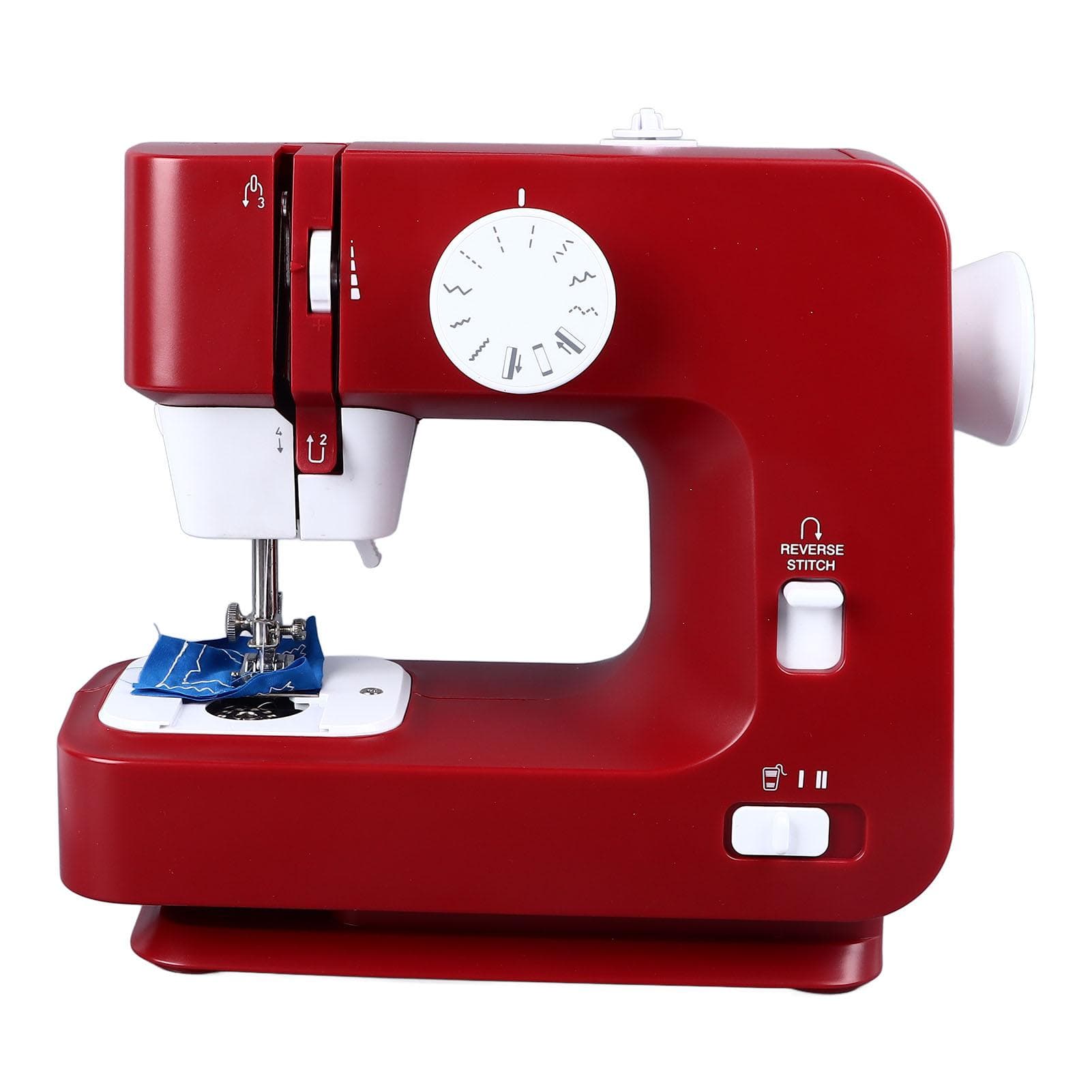 Beginner Sewing Machine 12 Preset Stitch Patterns Easy Operation Kids Sewing Machine with US Plug