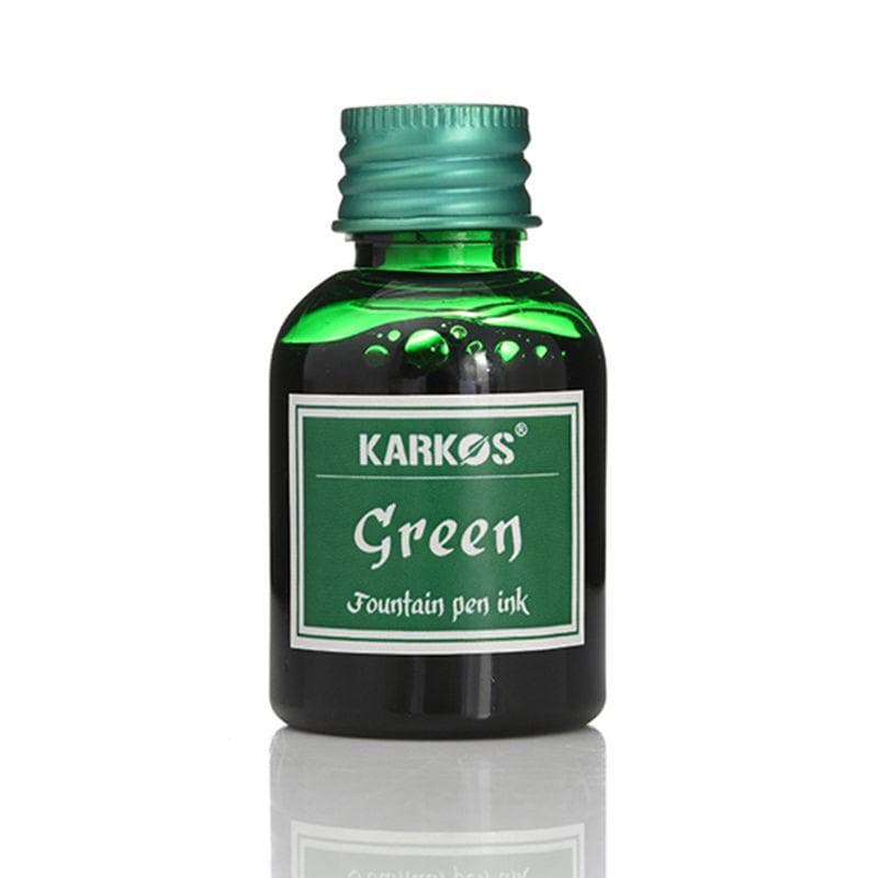 1 Bottle Pure Colorful 30ml Fountain Pen Ink Refilling Inks Stationery School green