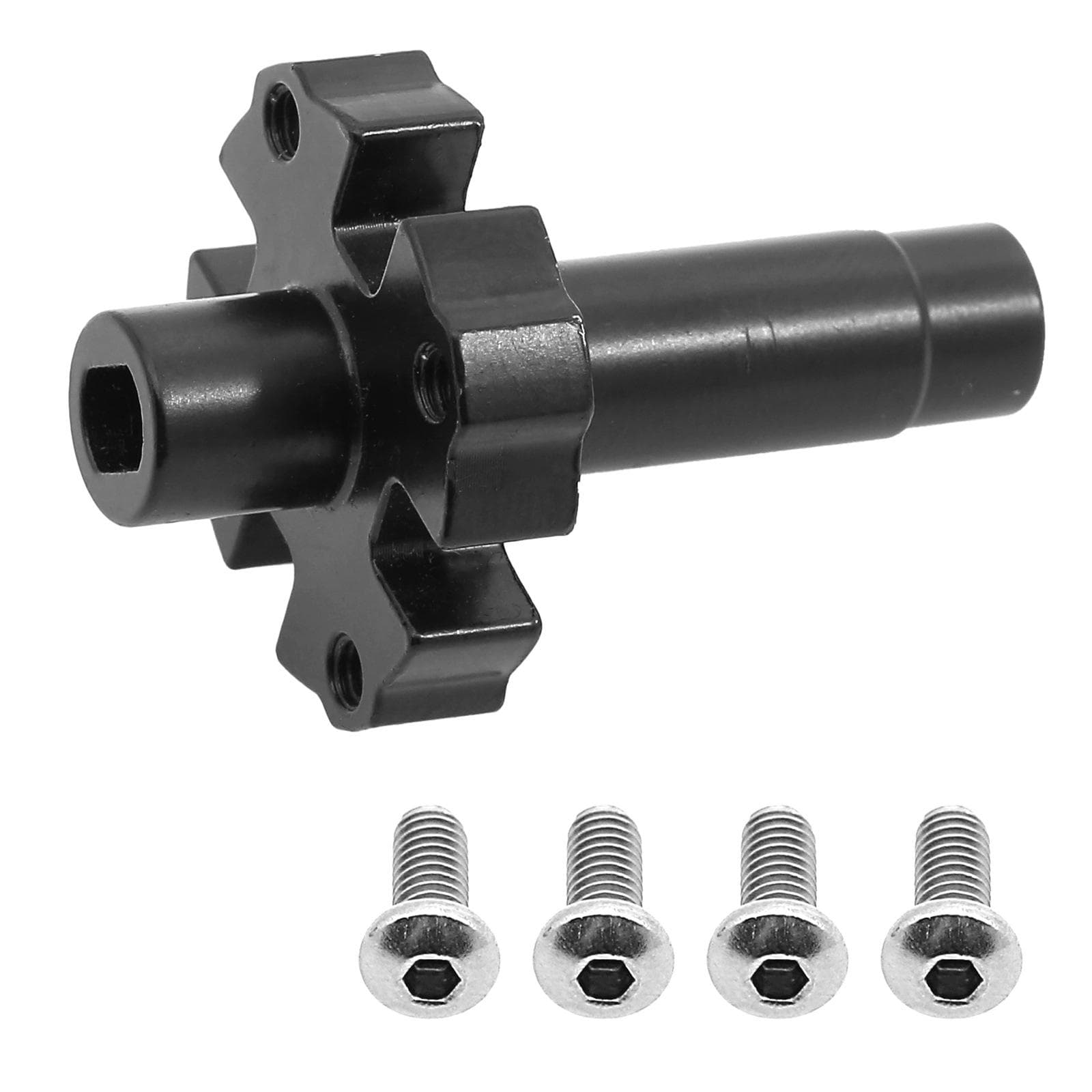 Steel Differential Spool Diff Locker Spool Replacement for Traxxas Trx4 Trx6 1/10 Remote Control black