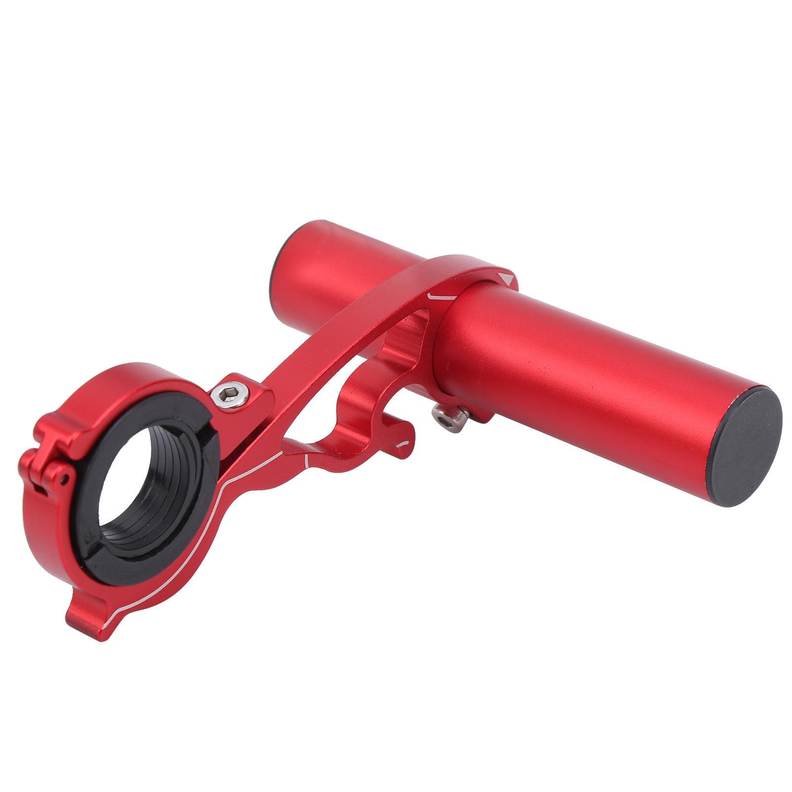 Bicycle Handlebar Extension Bracket Multifunction 10cm Aluminum Alloy Tube for Headlight