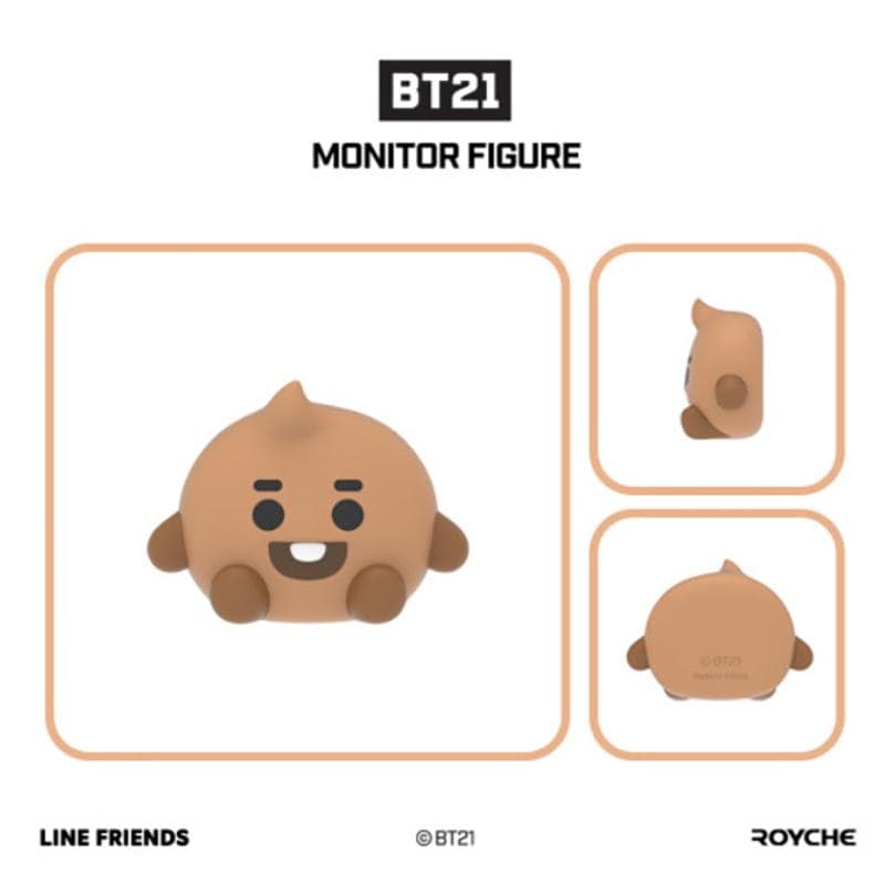 BTS BT21 Official Baby ver MONITOR FIGURE by LINEFRIENDS Royche Authentic Goods SHOOKY