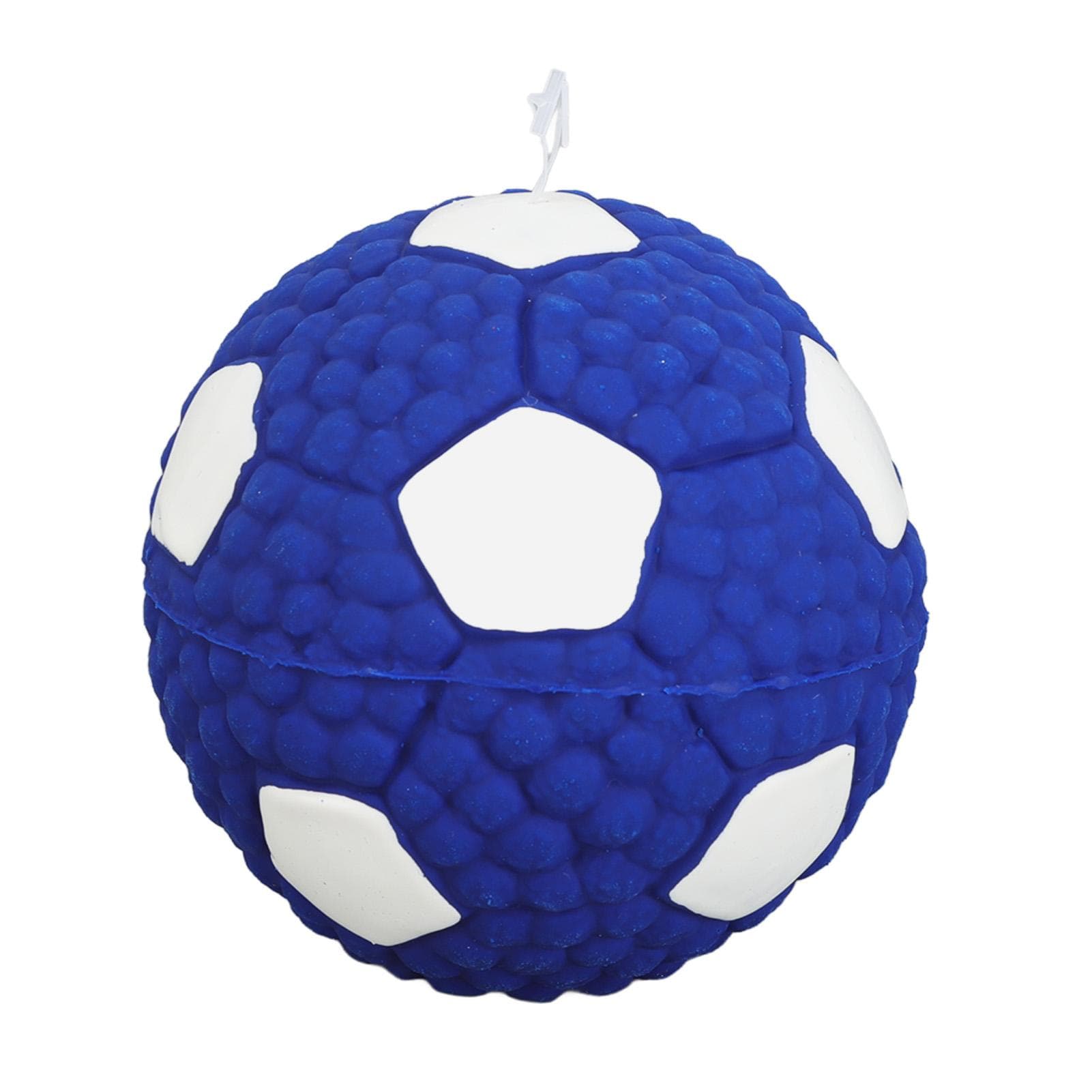 Pet Funny Wag Giggle Ball Interactive Tough Dog Toy Squeaky Chew Teeth Cleaning Toys Safe Latex for L(for 6.5-9kg)