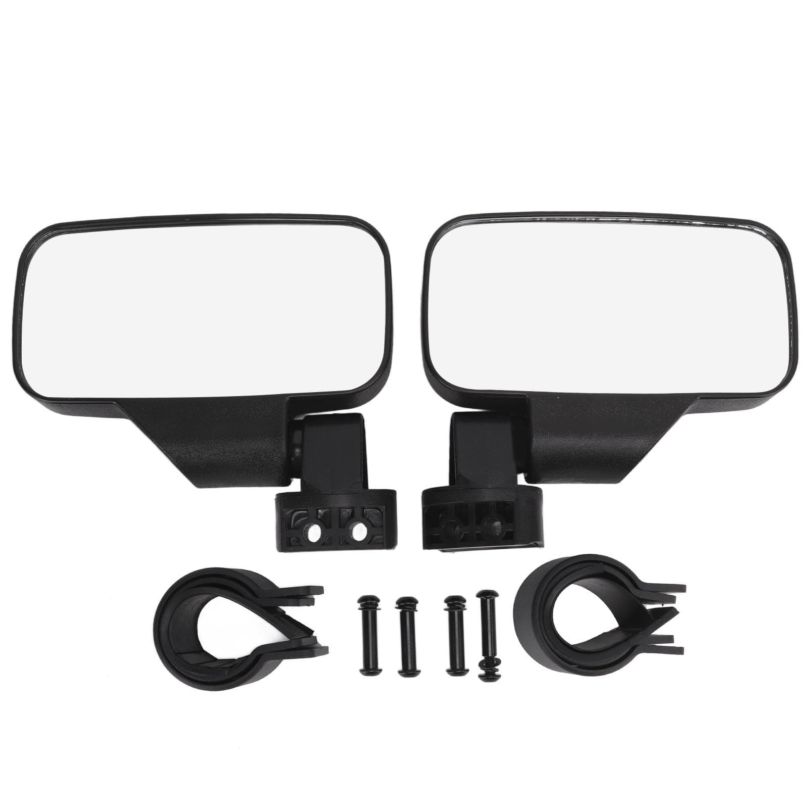 2PCS UTV ATV Side Rearview Mirrors Adjustable Replacement for Polaris RZR All Year Models Except 170