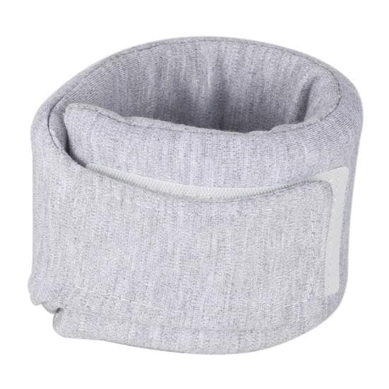 Adjustable Fasten Tape Breathable Comfortable Neck Wear Anti-licking EVA Dog Post Surgery Wound M grey