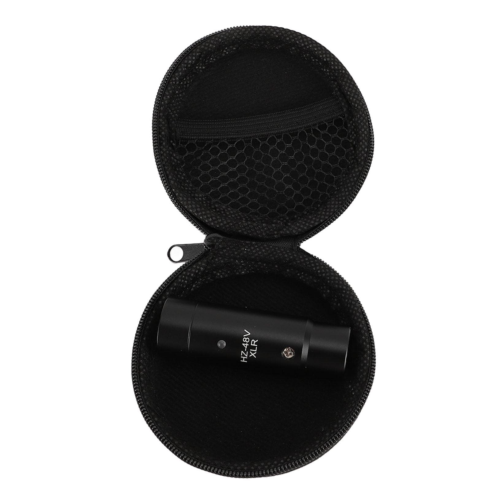 48V Phantom Power Microphone to XLR Male Adapter 3 Pin for 3.5mm Headphones 20‑16000Hz
