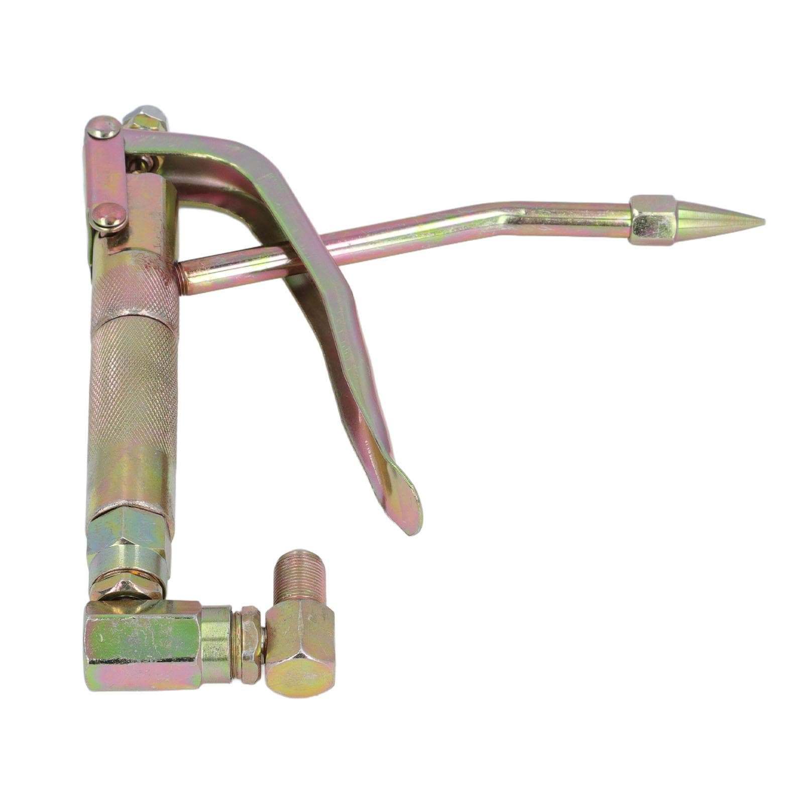 Pneumatic Greaser High Pressure Metal Easy to Use Universal for Auto Trains Airplanes Mines Oiler