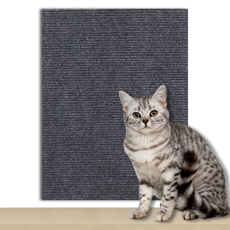 Anti Cat Scratch Sofa Protection Cover Cat Scratch Mats Self-adhesive Wall Sofa Stickers For Cats Claw Grinding Kitten Toys 30x100cm grey