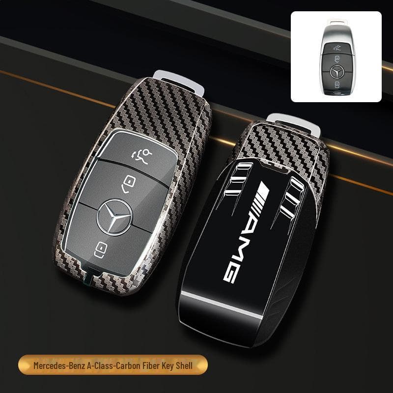 Mercedes-Benz Key Cover for C-Class, E-Class, GLC300L, E300L, A200L, S-Class, C260L.