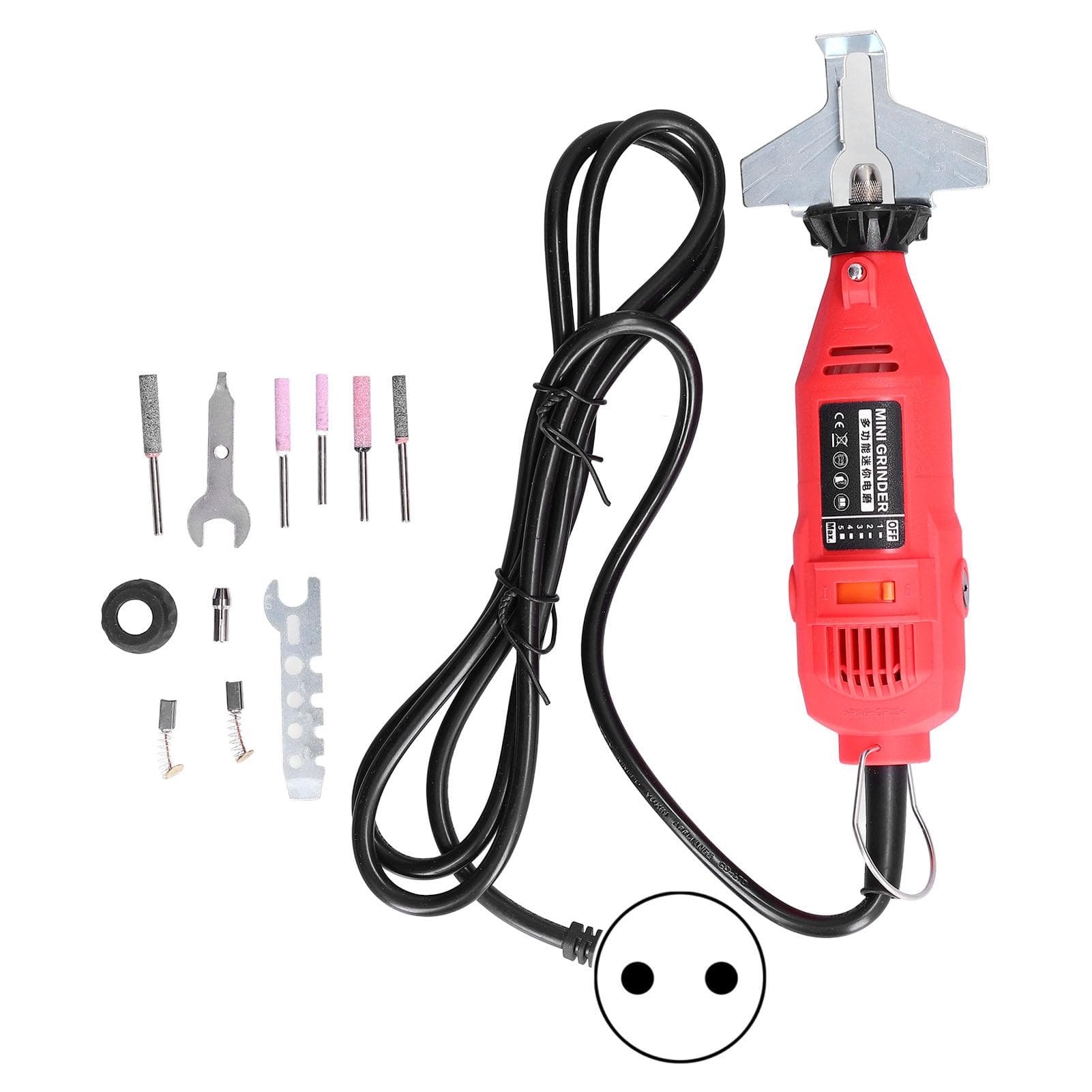 180W Electric Chainsaw Sharpener 31000rpm Portable Mini Chain Saw Grinder Attachment AccessoryEU