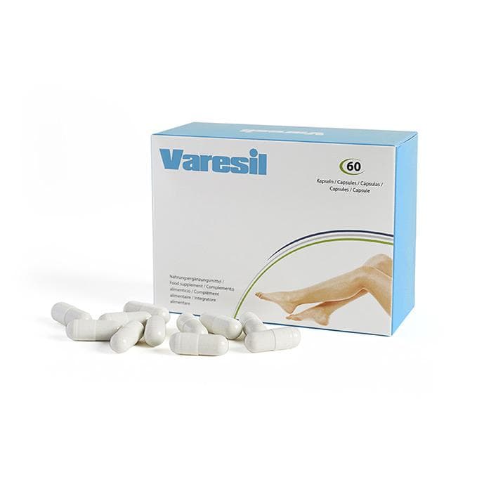 Varesil Pills, the pills for varicose veins and their prevention Unique baby blue/white