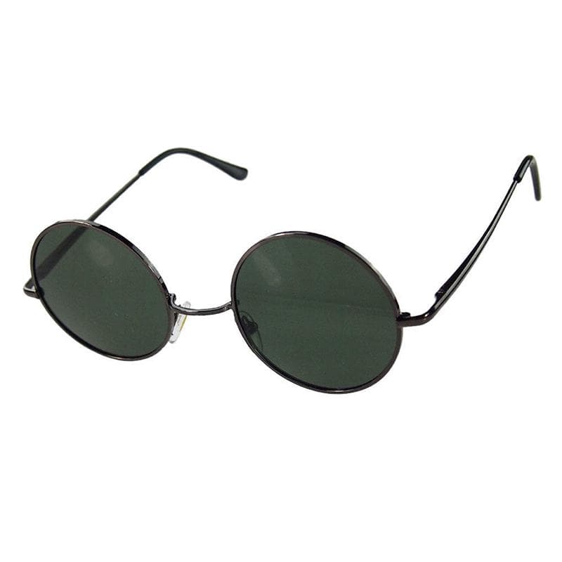 Fashion Round Prince Mirror Retro Sunglasses Metal Frame Unisex Eyewear Student Gifts Trendy Accessories