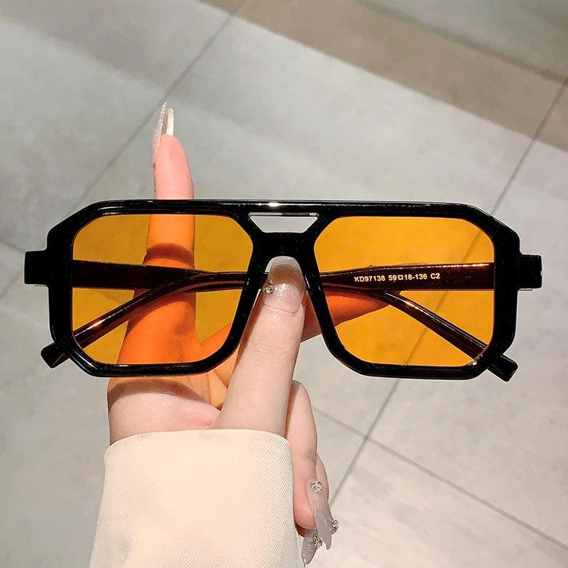 New Luxury Square Sunglasses Men Women Designer Fashion Rectangle Sun Glasses UV Protection Driving Shades Eyewear 1PC