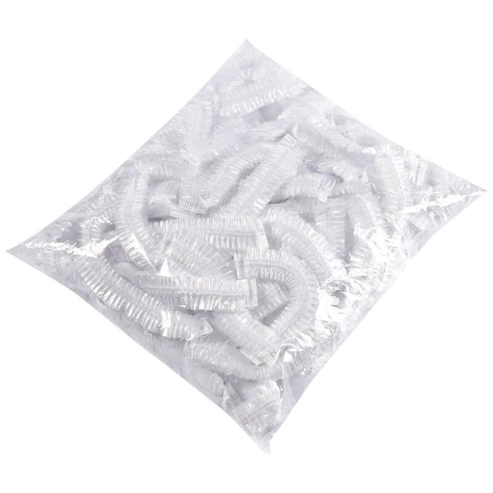 100PCS Disposable Food Storage Cover Elastic Food Wraps Harmless Transparent Wrap Food Cover for