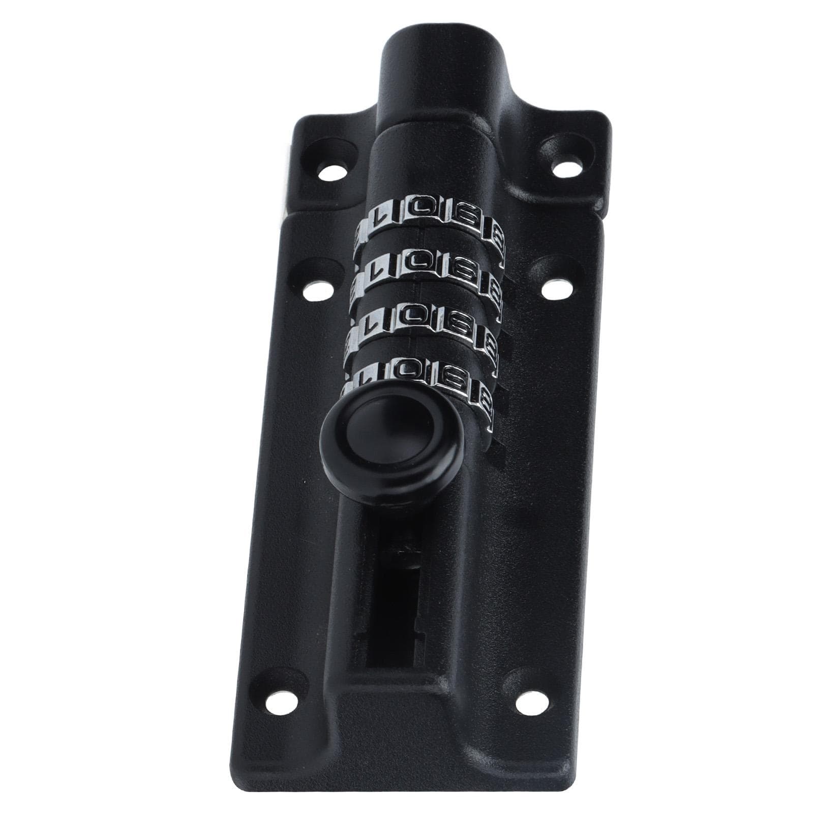 Combination Locking Bolt Coded Latch 4 Digit Anti Theft Metal Lock for Door Cabinet Garden