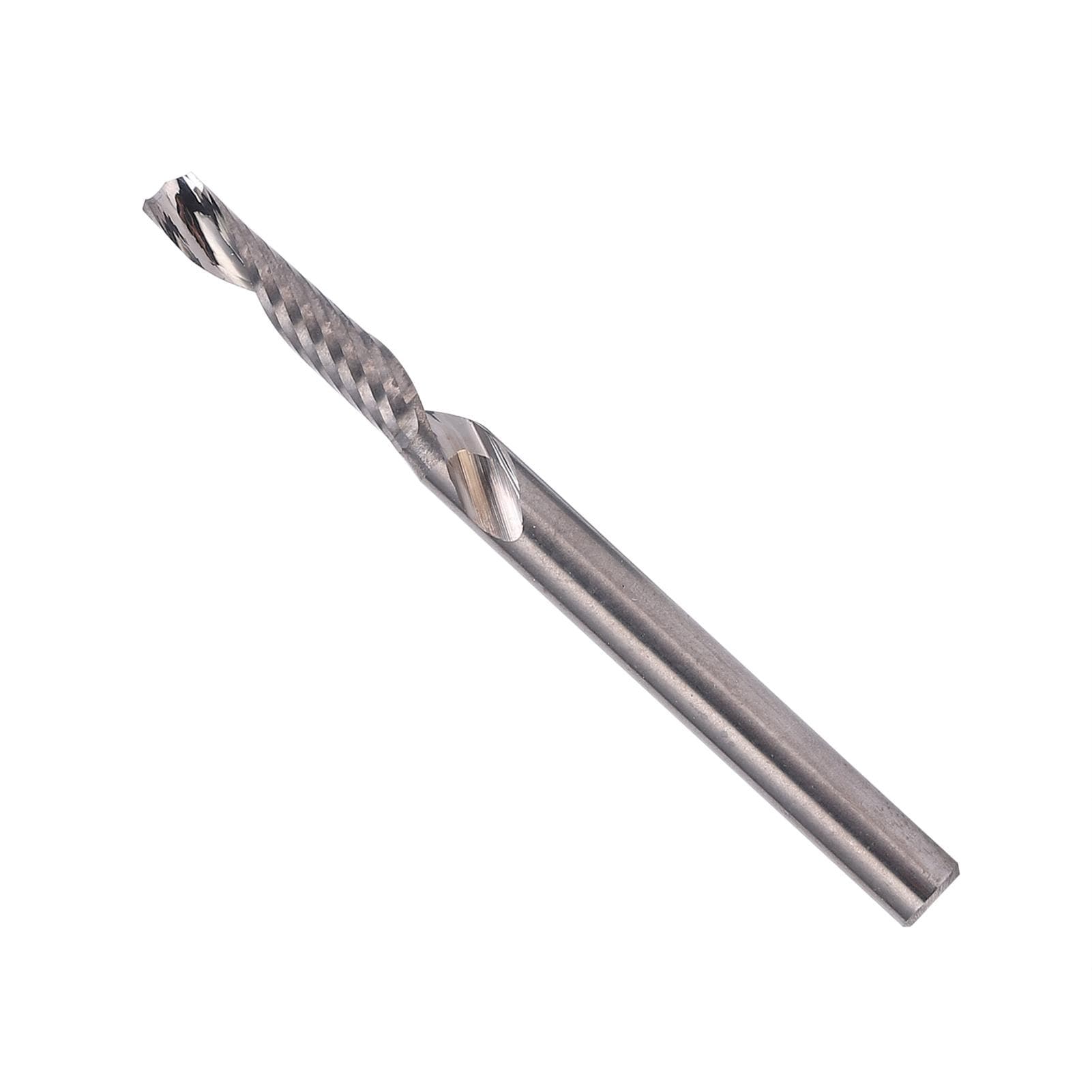 5pcs Milling Cutter Single Flute Spiral Tungsten Steel End Mill Cutting Tool 3.175x2.5x12mm