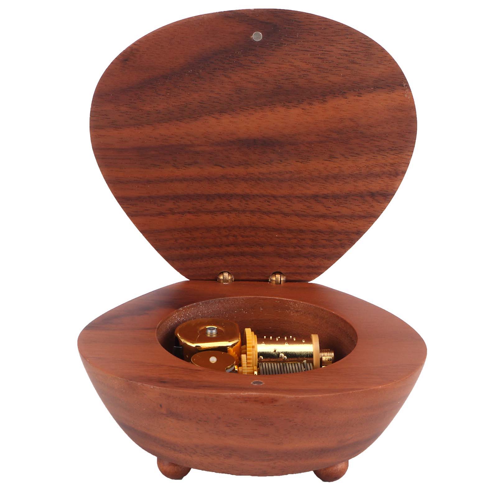 Music Box Wooden Musical Box Tabletop Decoration Gift for Birthday Girlfriend Lover