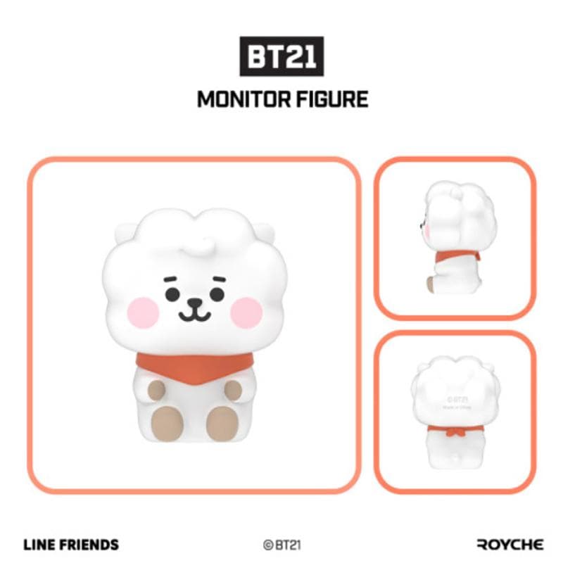 BTS BT21 Official Baby ver MONITOR FIGURE by LINEFRIENDS Royche Authentic Goods RJ