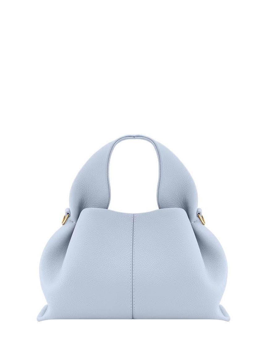 Designer Brand Handbag Women's Dumpling Bag Shoulder Crossbody Bag Mother's Soft PU Leather Tote Purse S blue