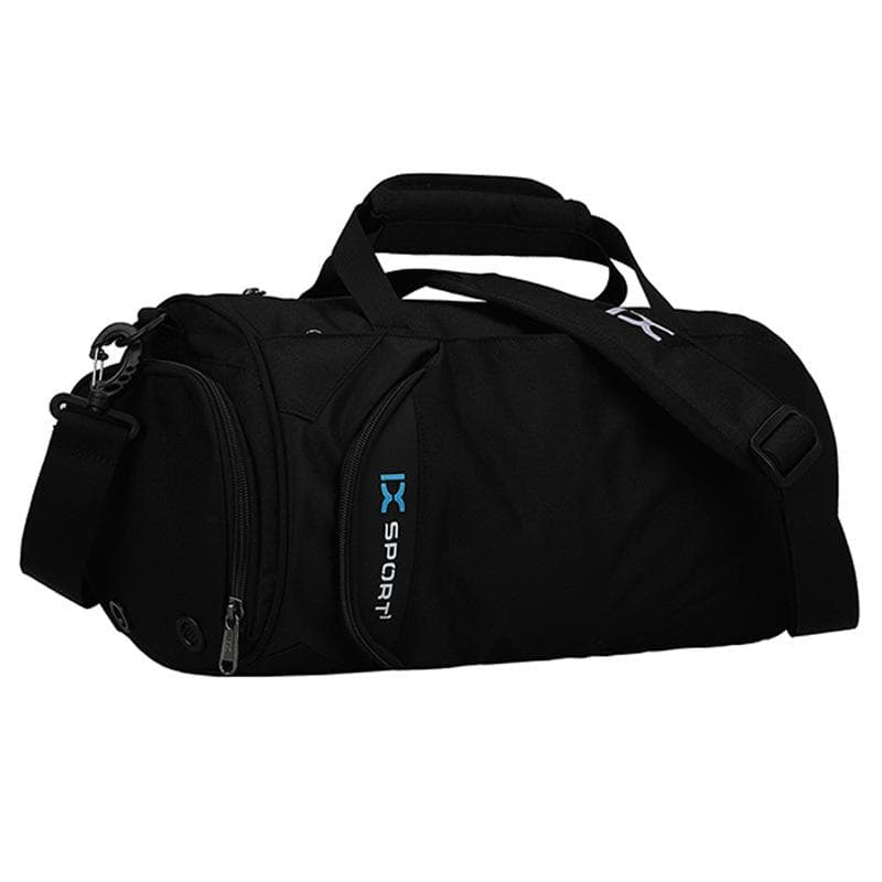 Men Gym Bags for Fitness Training Outdoor Travel Sport Bag Multifunction Dry Wet Separation Bags small black