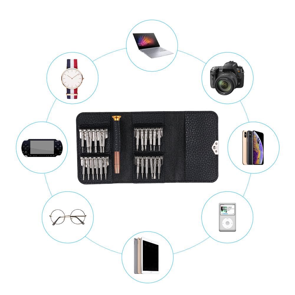 25 In 1 Precision Screwdriver Set Repair Tools Kit Hand Tools for Phone iPad PC