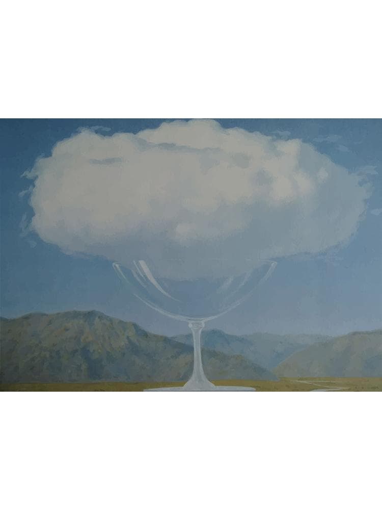 Famous Surrealism Arts Posters Canvas Painting Abstract Rene Magritte Wall Picture Print For Gallery Bedroom Home Decoration 50x70cm No Frame